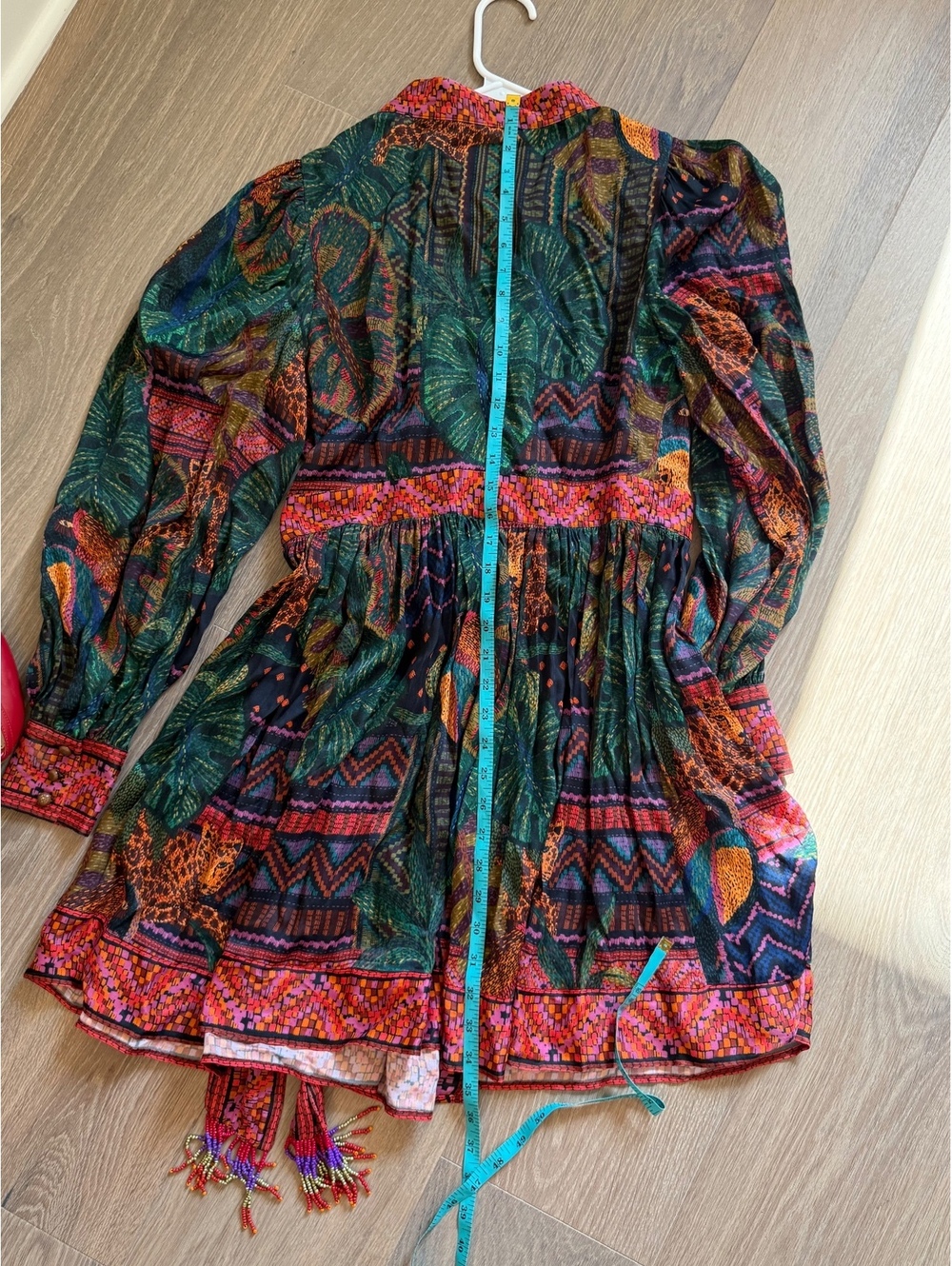 Farm Rio dress size small stunning floral tropical print - Picture 8 of 8